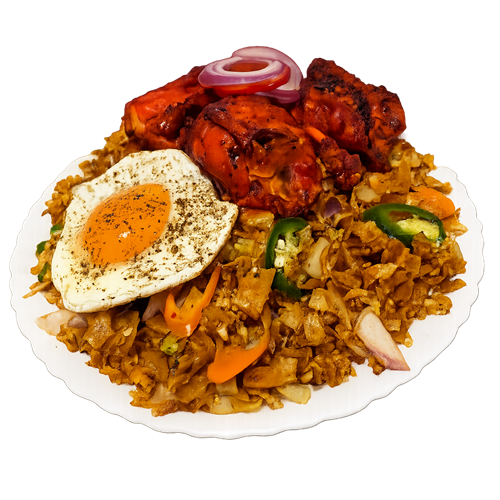 Fried Chicken Kothu